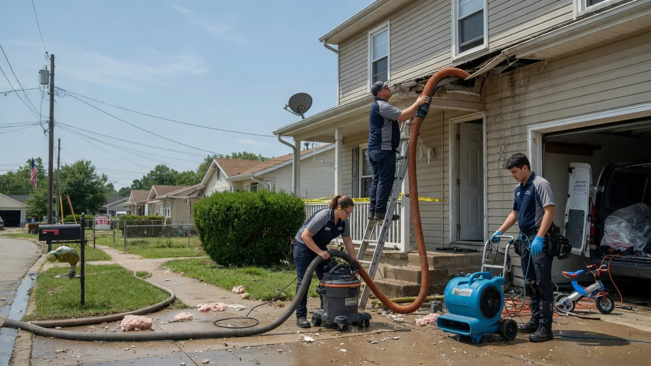 Water Damage Restoration in Mcclure, IL near me